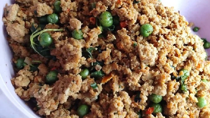 Tumis Oncom Leunca Daun Kemangi