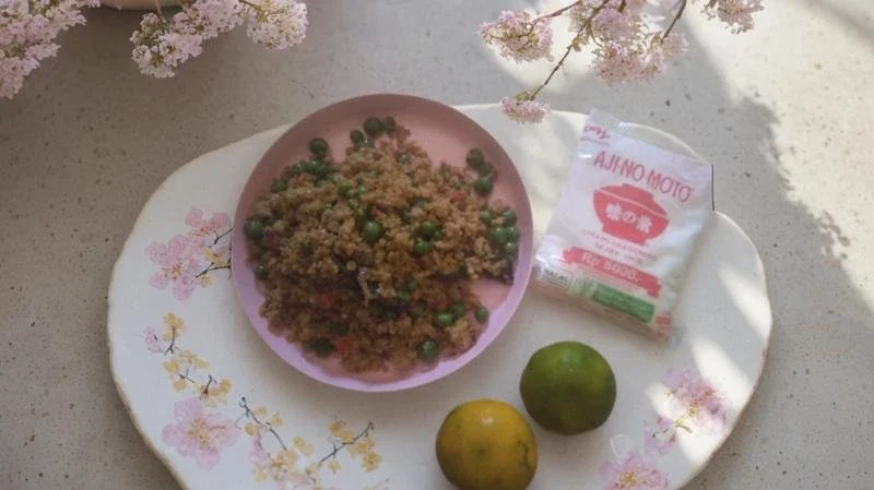 tumis oncom leunca