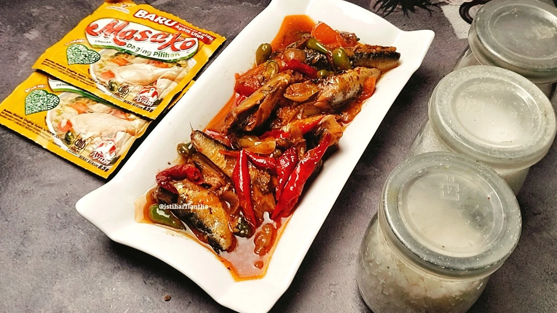 Tumis Pedas Ikan Sarden ala MASAKO®