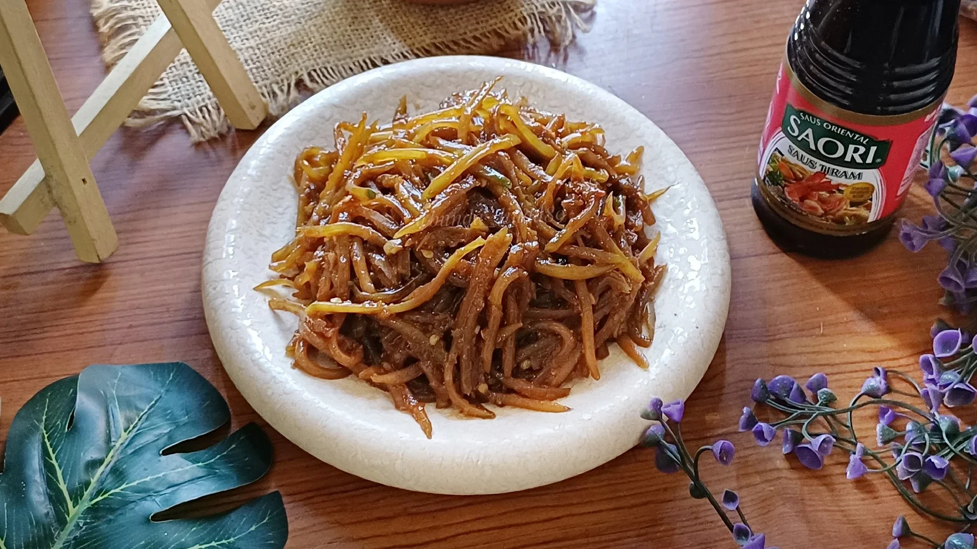 tumis pepaya bumbu kecap