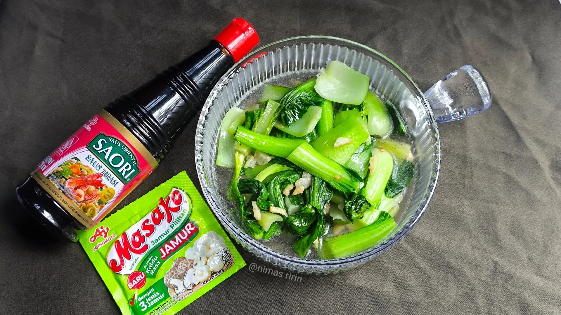 Tumis Pokcoy Bawang Putih 