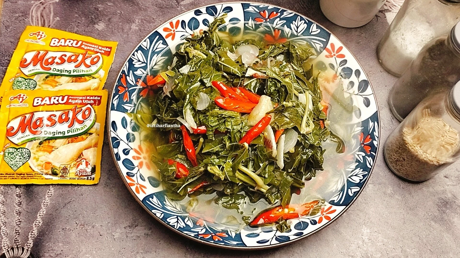 Tumis Pucuk Daun Singkong ala MASAKO®