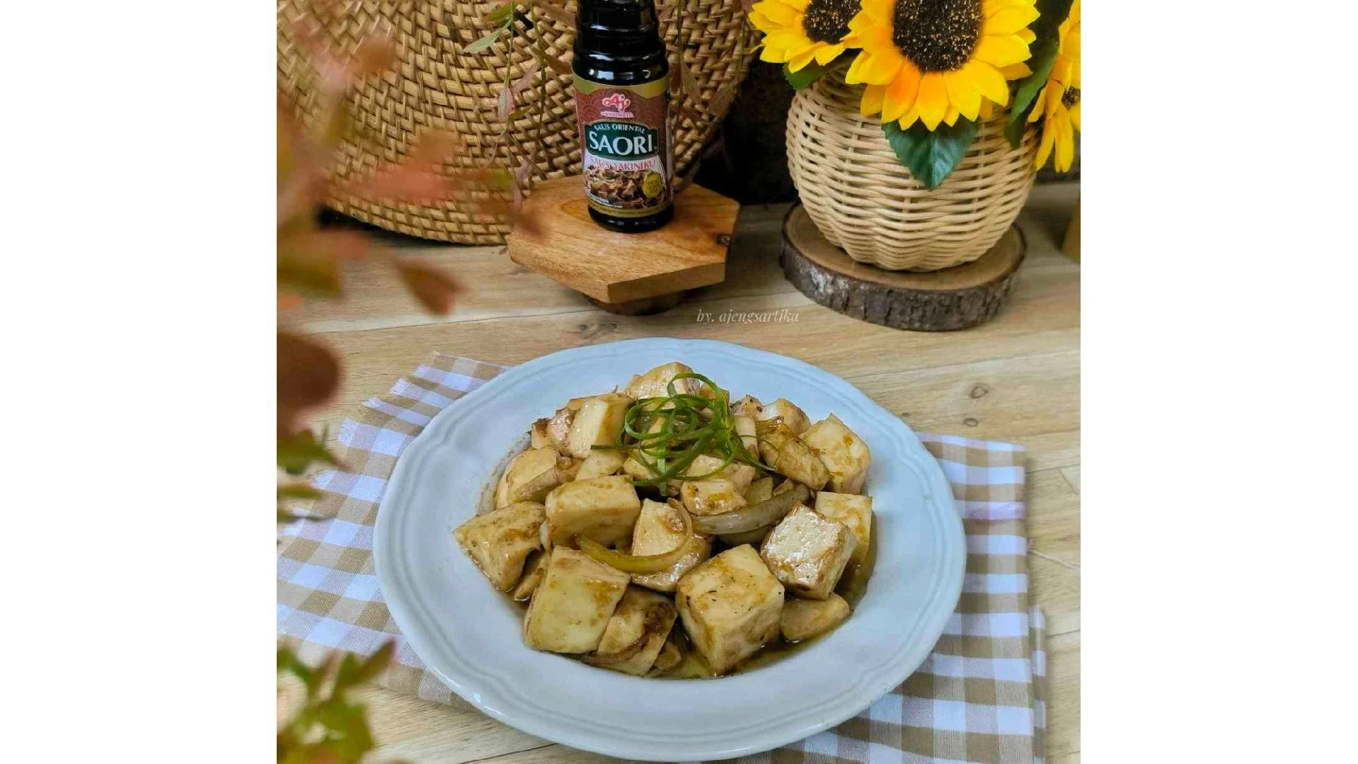 Tumis Putih Telur Yakiniku 