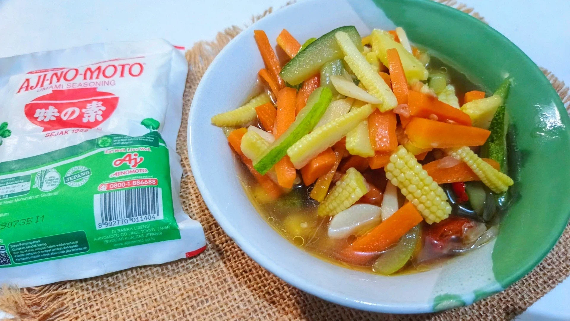 Tumis Putren wortel timun