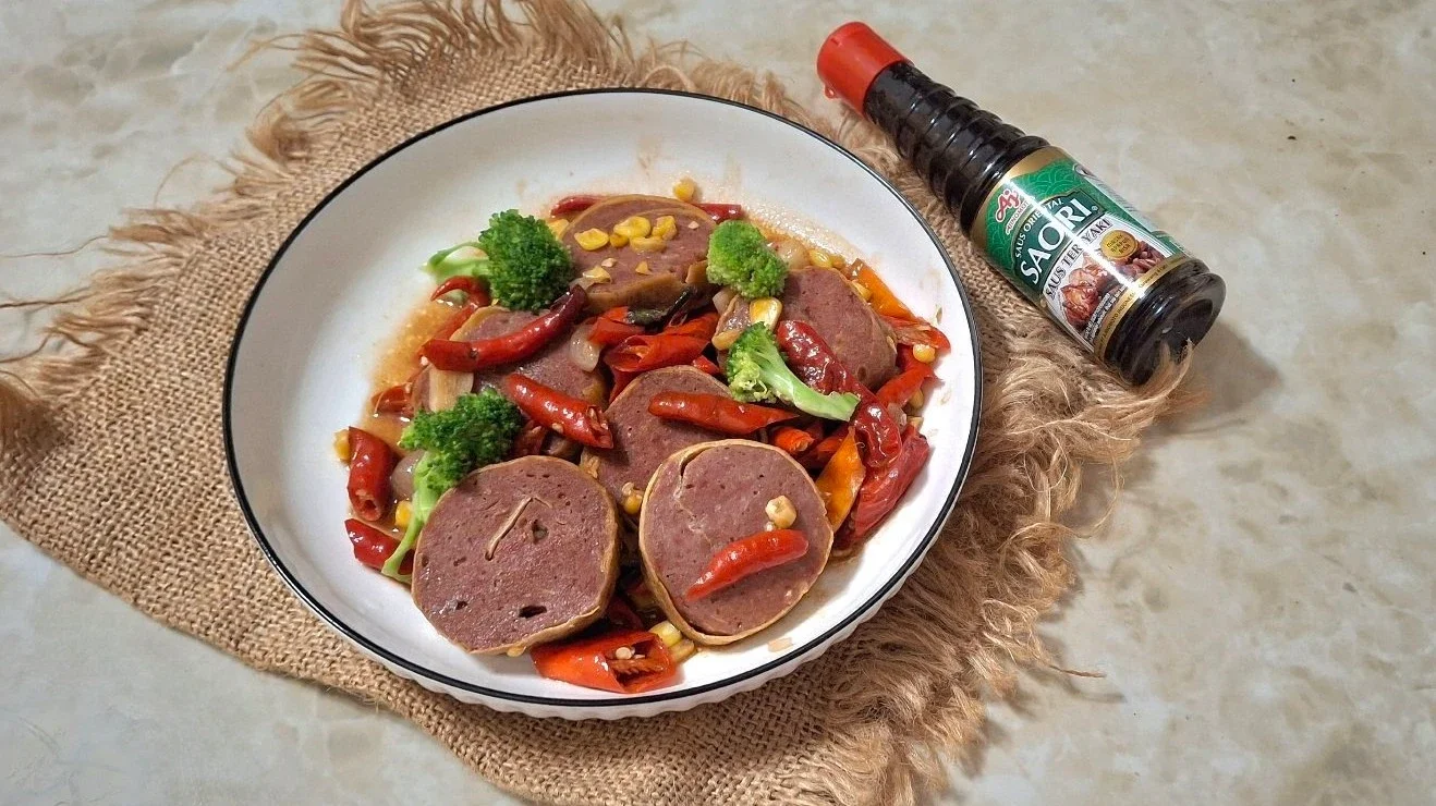 Tumis Rolade Daging Sapi