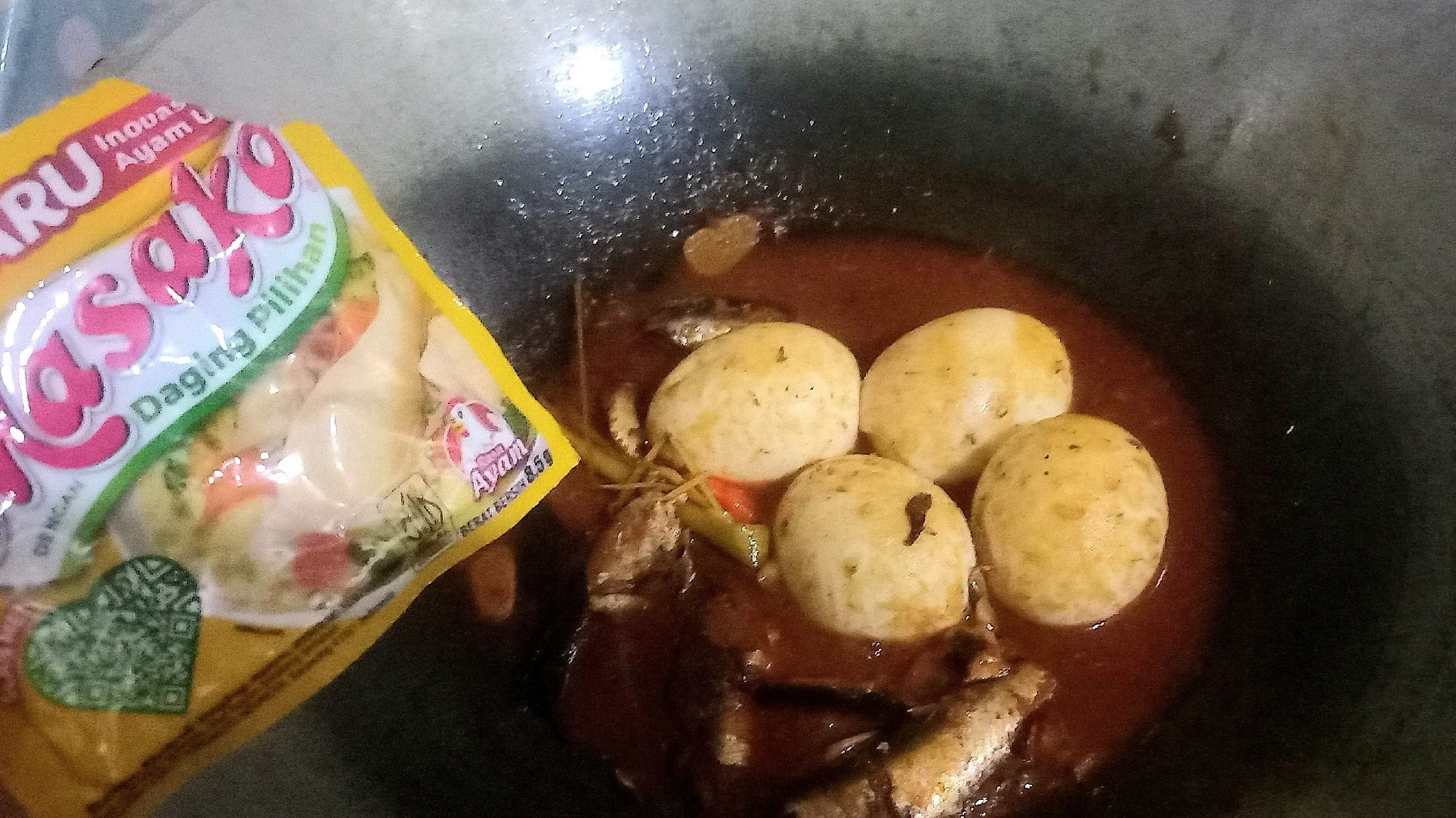 Tumis Sarden Telur 