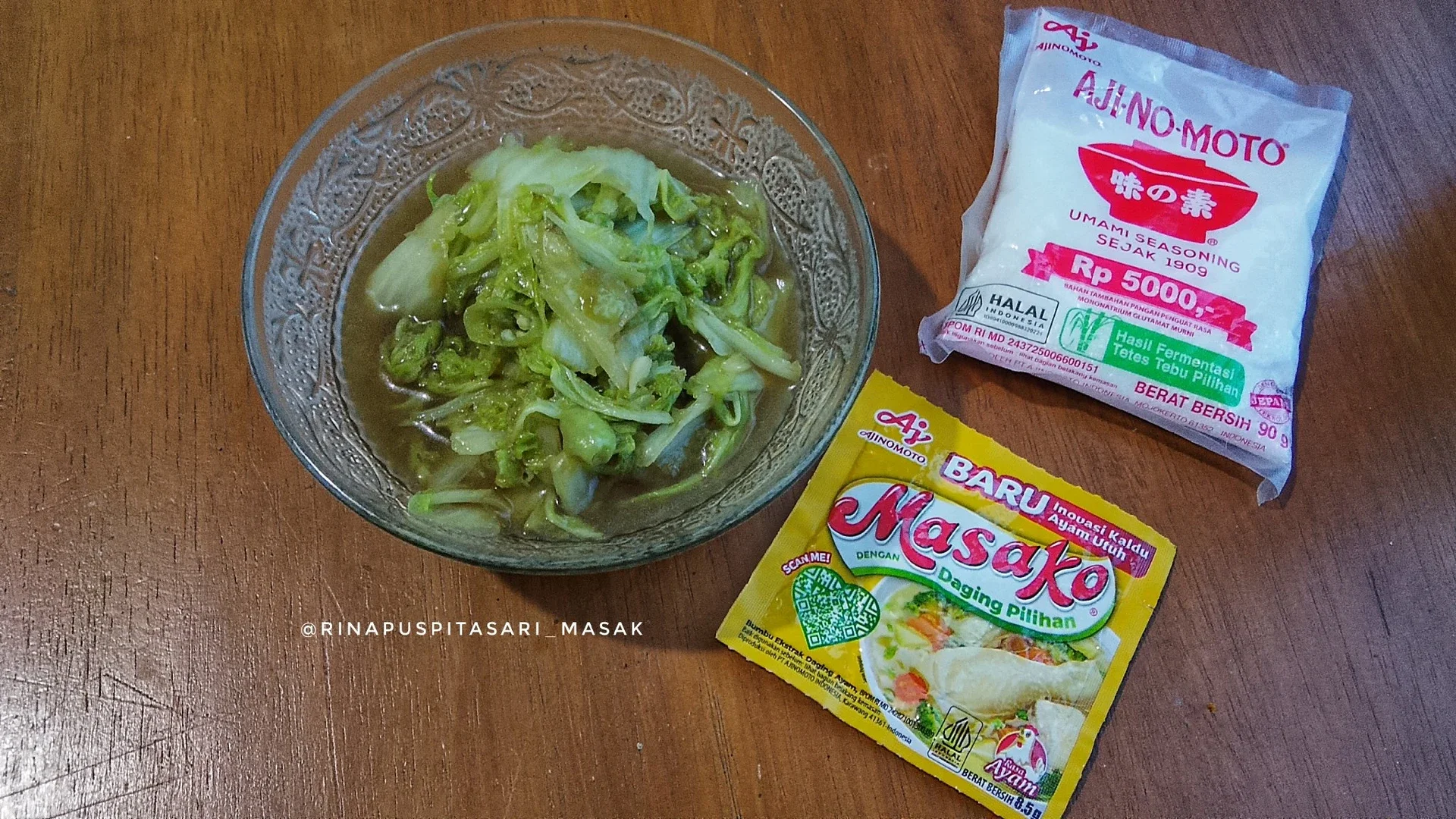 Tumis Sawi Putih Kecap