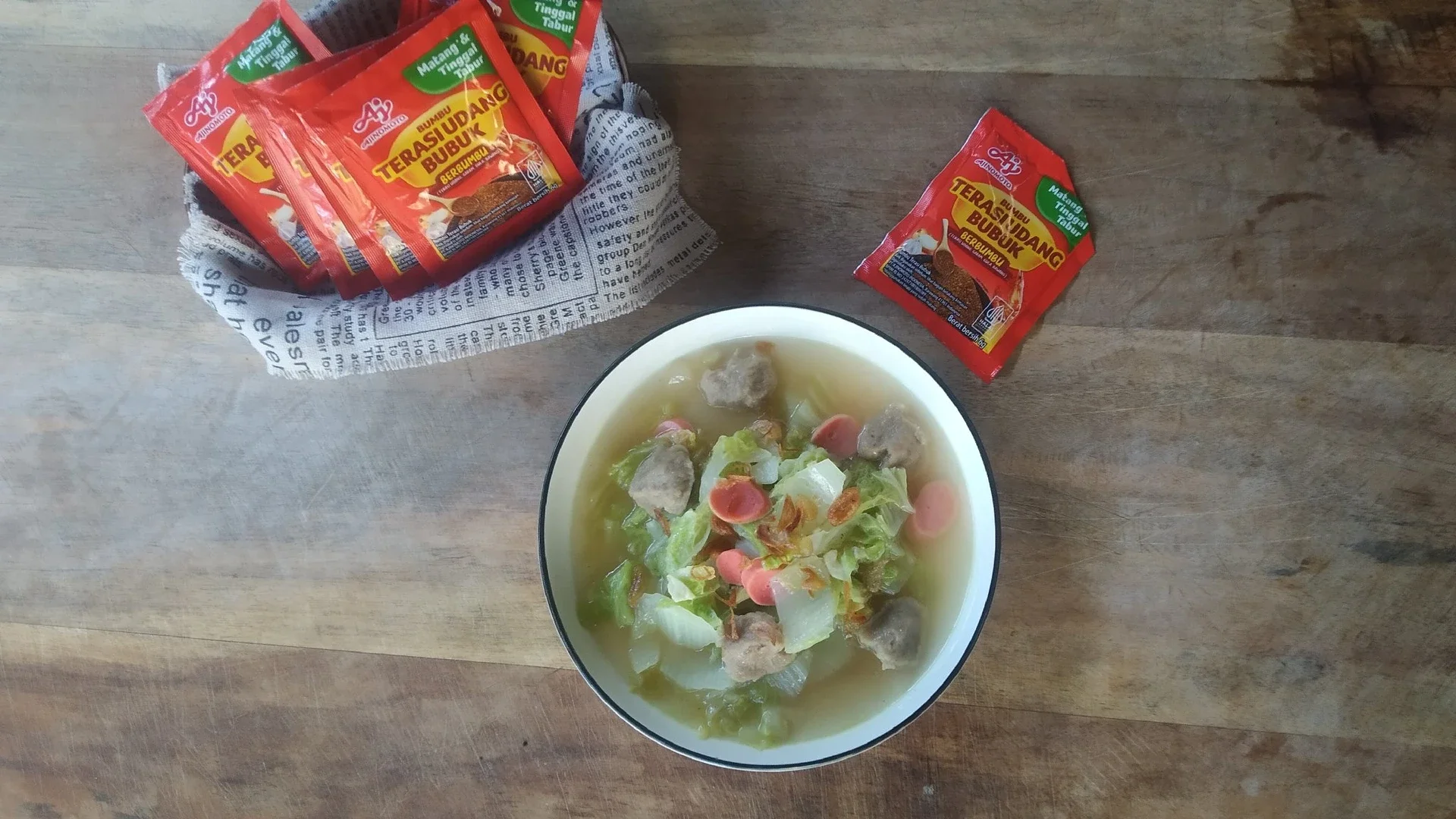 Tumis Sawi Putih Terasi ala Ajinomoto Terasi Udang #NikmatTanpaDrama