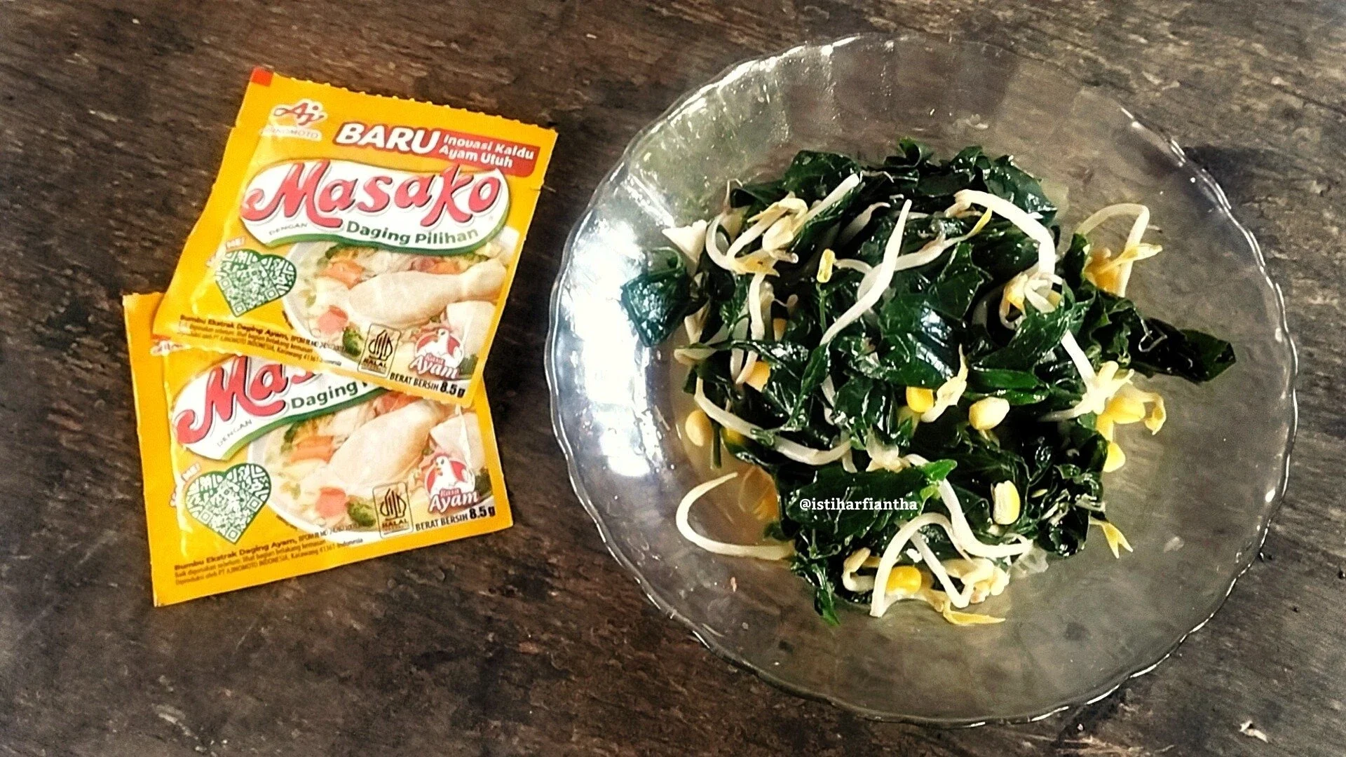Tumis Sayur Kayu Jagung Tauge ala MASAKO®
