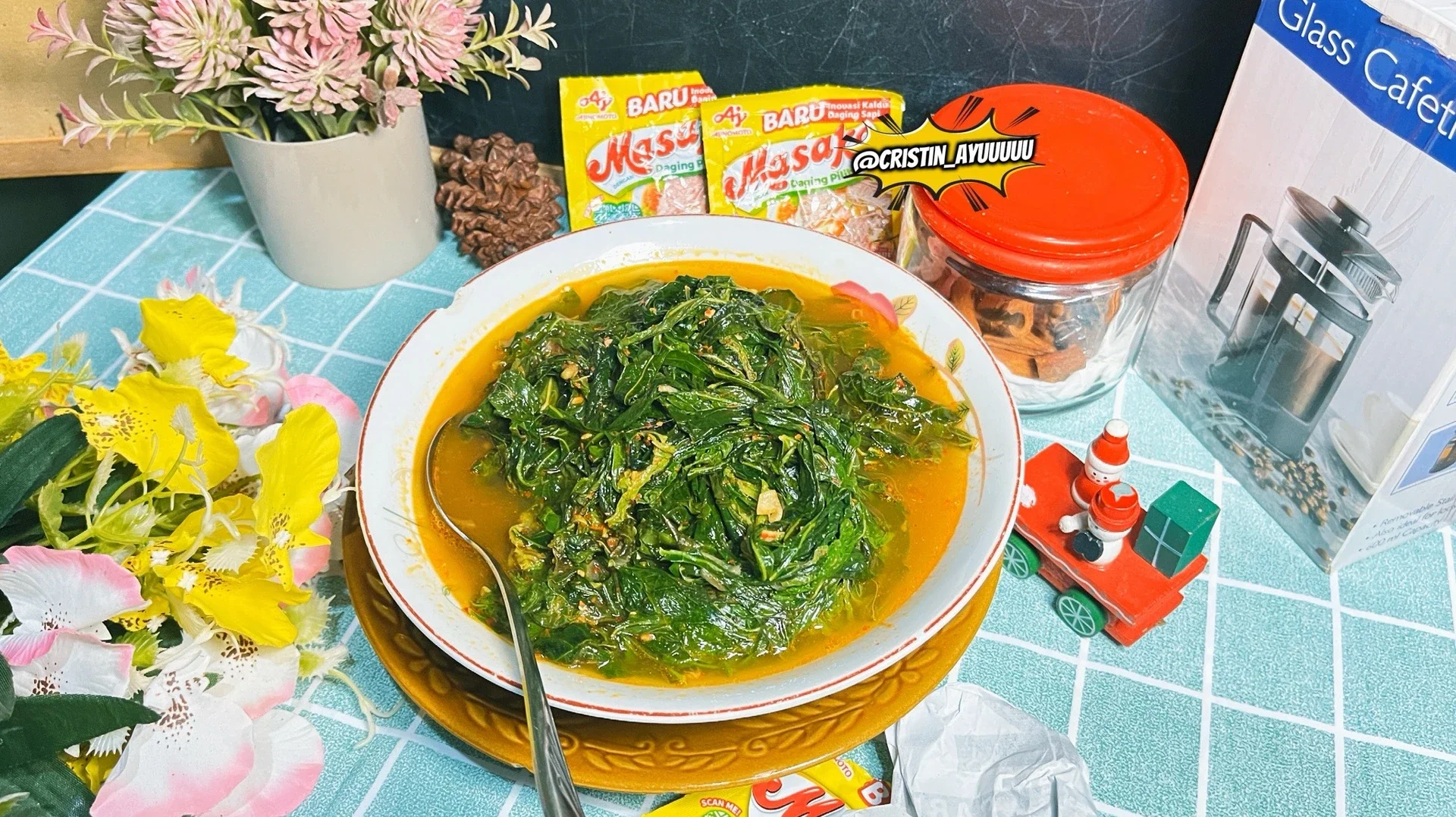 tumis Sayur pucuk ubi