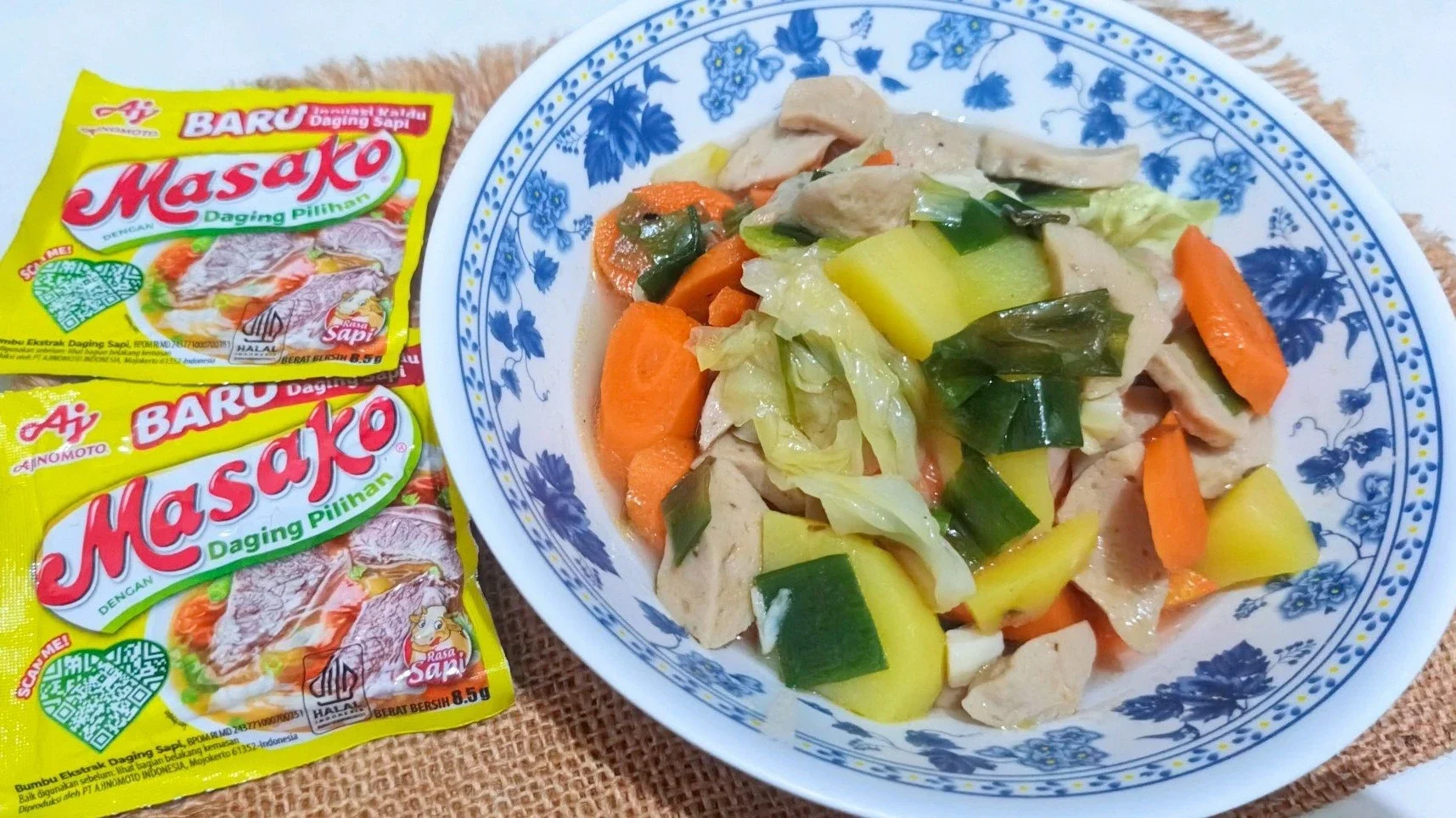 Tumis sayur sop