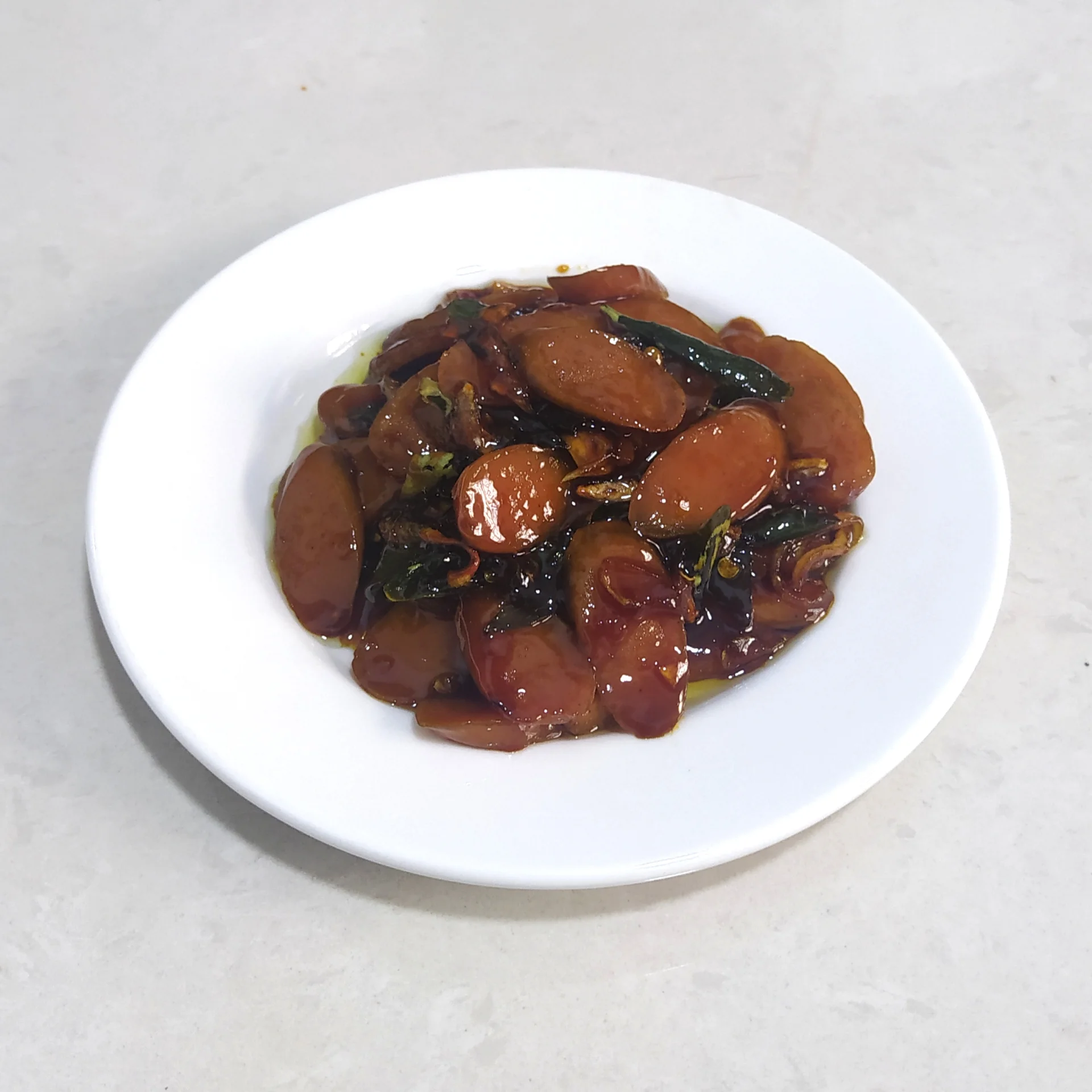 Tumis Sosis Cabai hijau