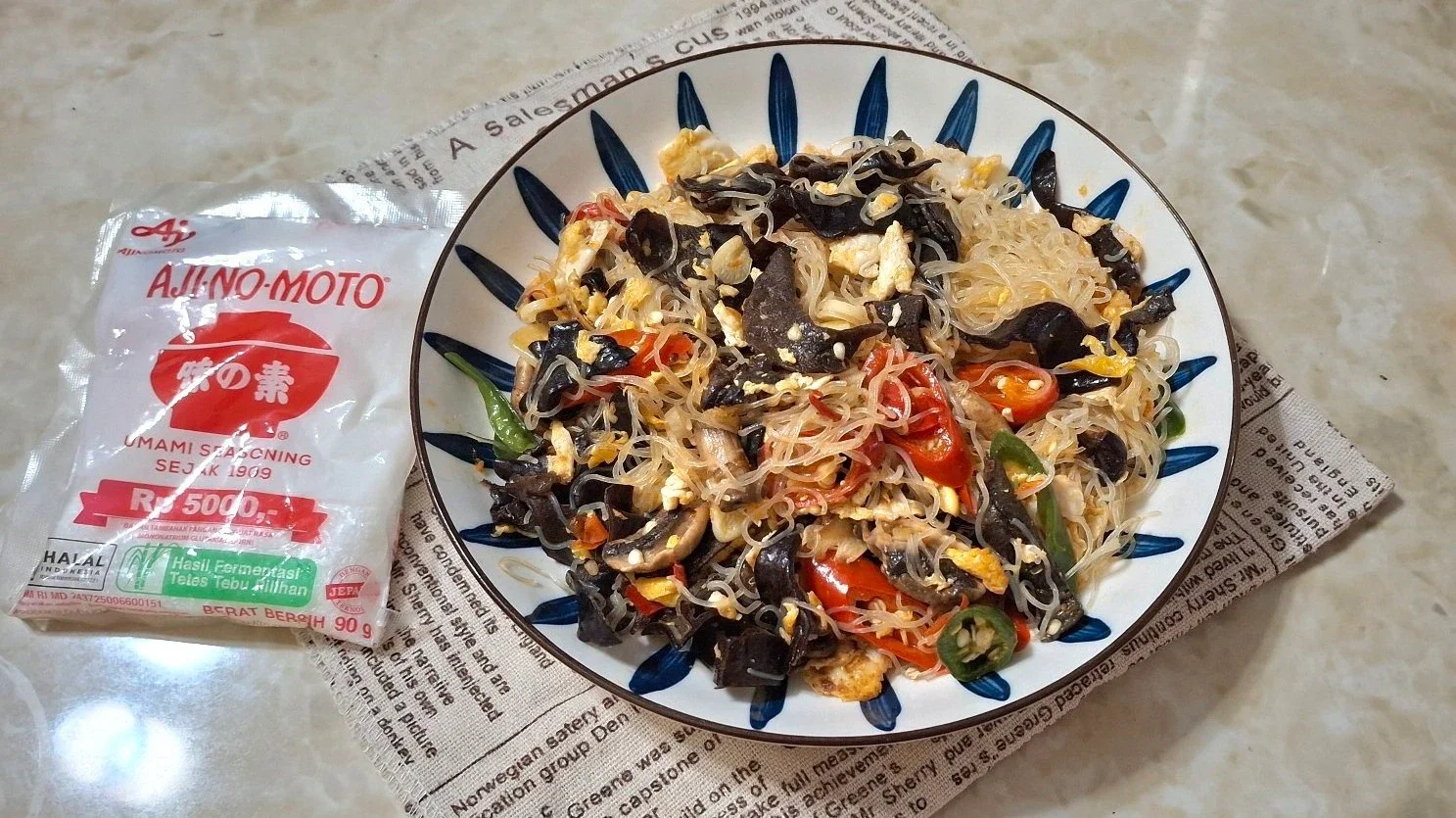 Tumis Soun Jamur Kuping