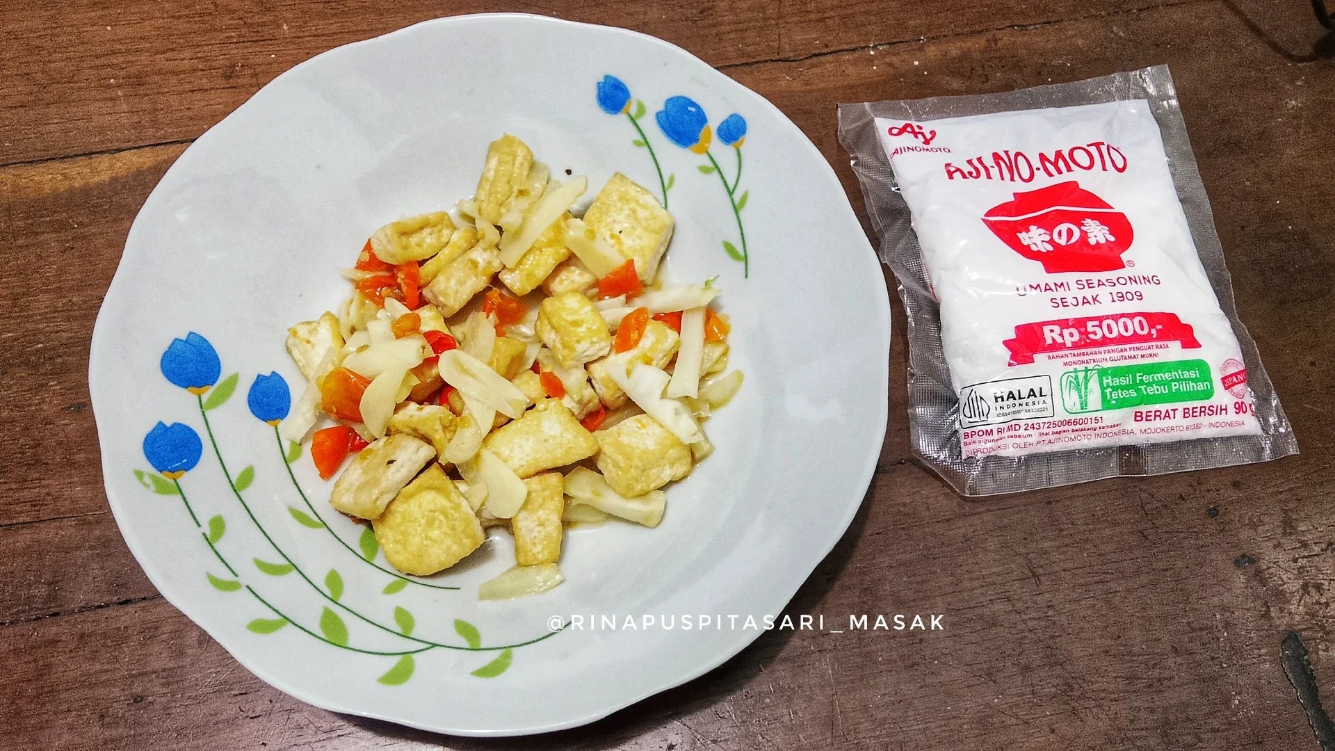 Tumis Tahu Batang Kembang Kol ala AJI-NO-MOTO®