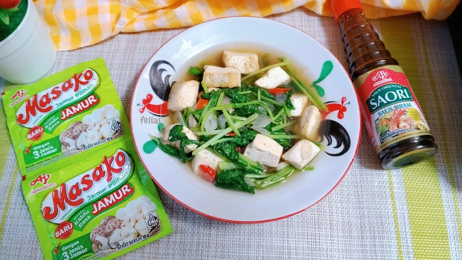 Tumis Sawi Hijau Tahu