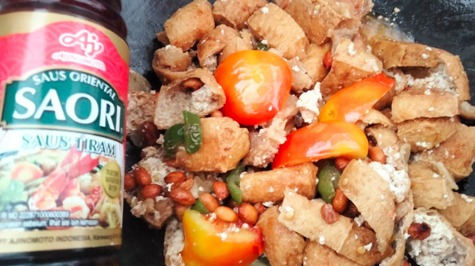TUMIS TAHU IKAN CUCUT PEDAS ala SAORI®
