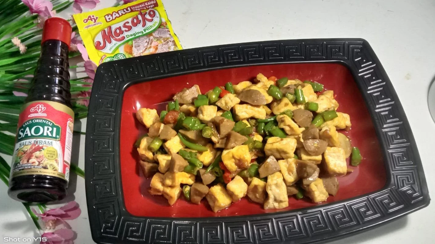 tumis tahu pedas manis