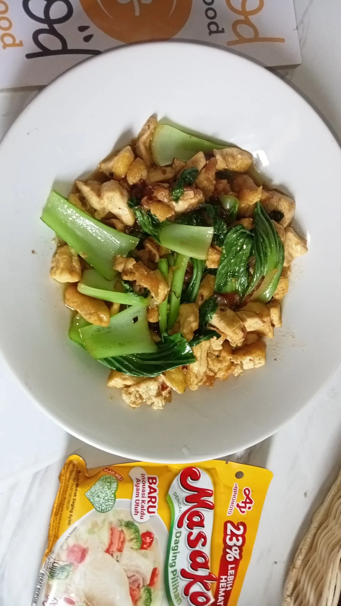 Tumis Tahu pokcoy ala Masako ®