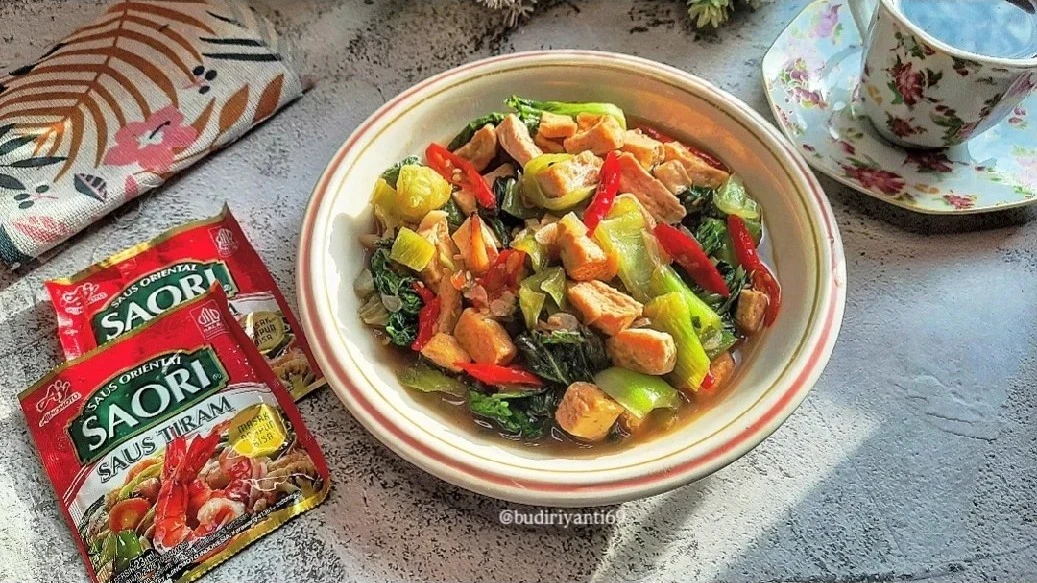 Tumis Tahu Pokcoy Ala SAORI