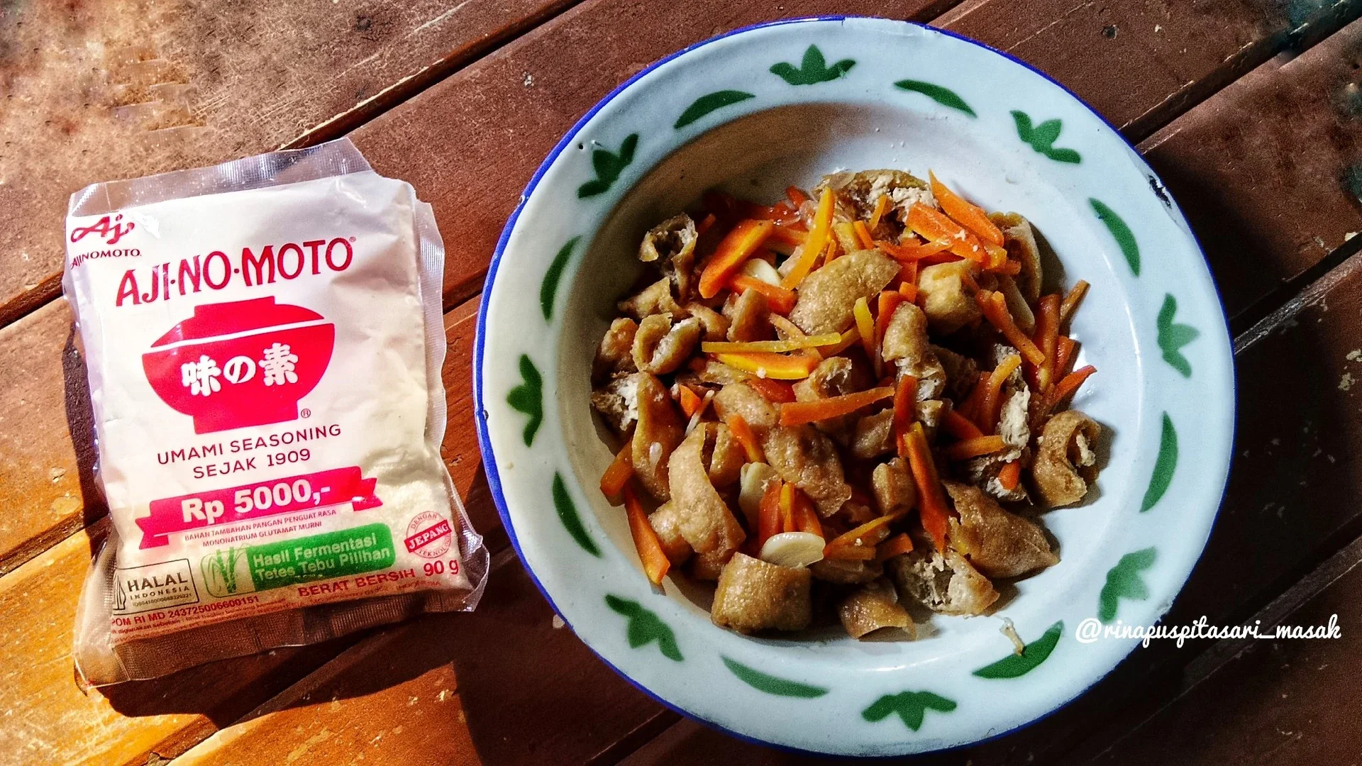 Tumis Tahu Pong Wortel ala AJI-NO-MOTO®