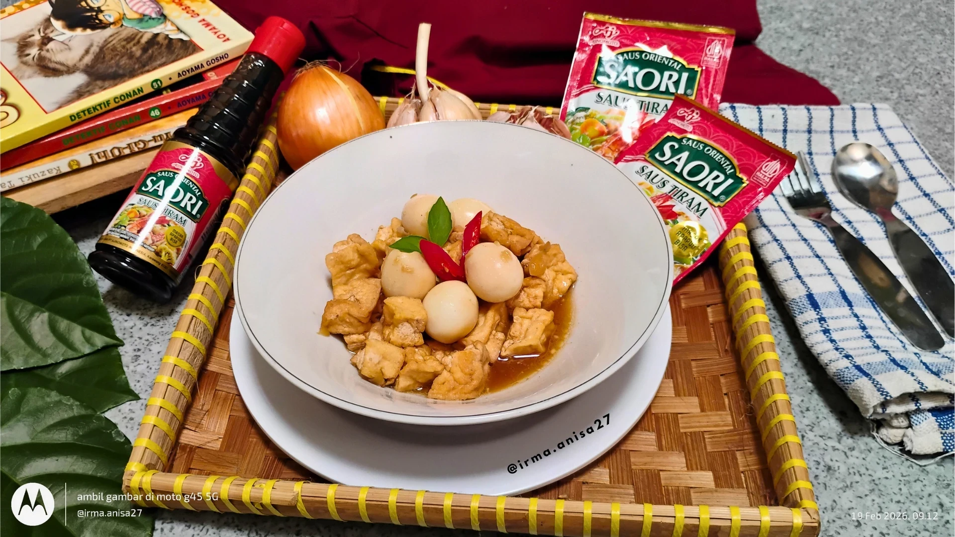 Tumis Tahu Telur Puyuh 