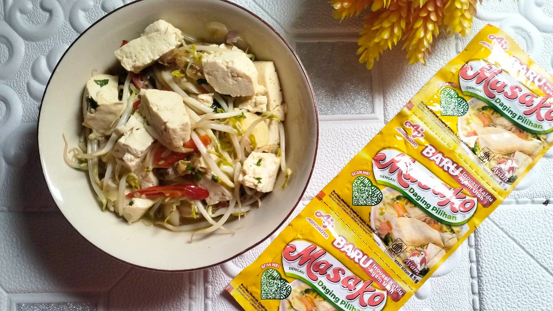 Tumis Tahu Toge ala Masako