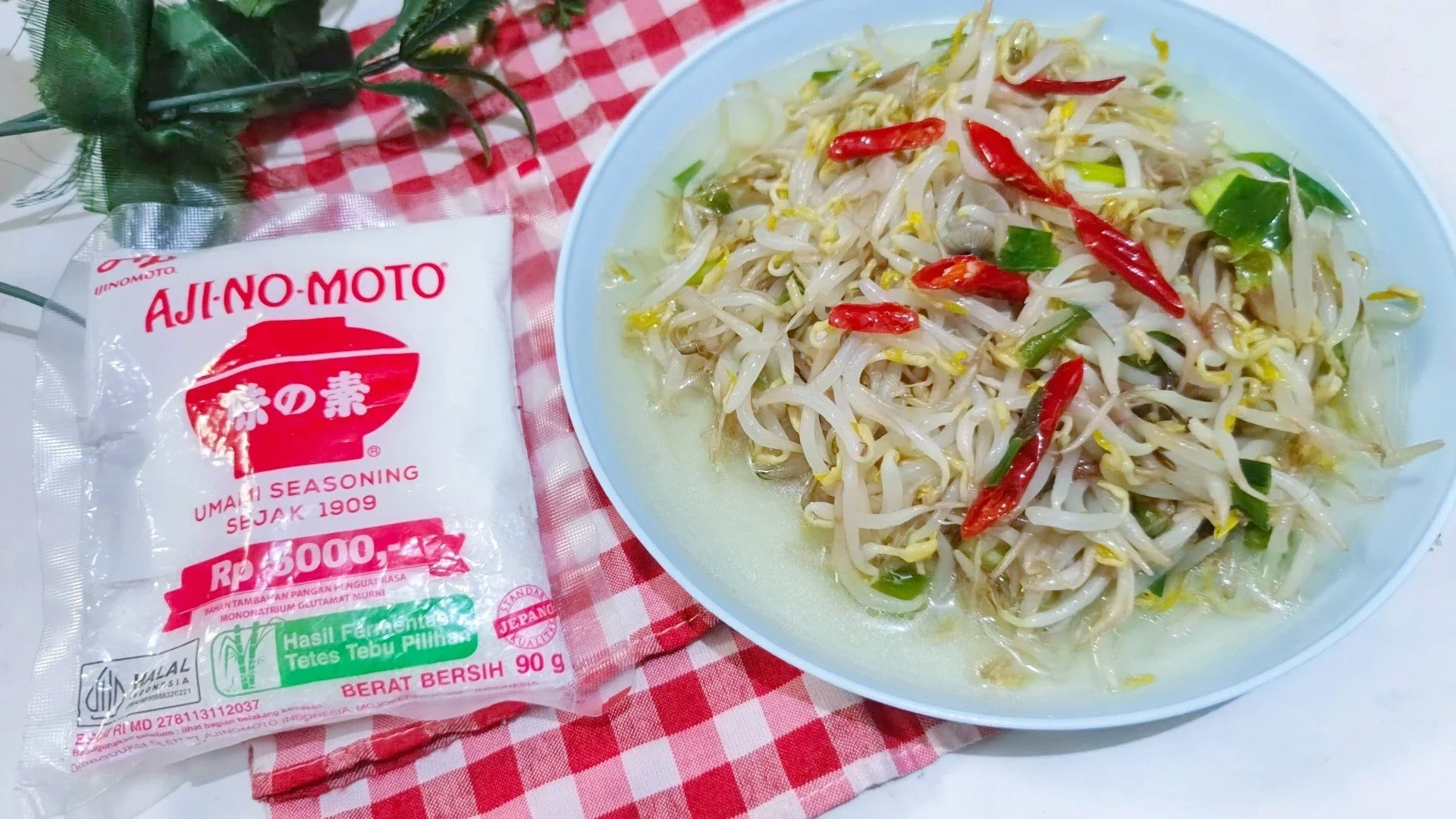 Tumis tauge ala Ajinomoto 