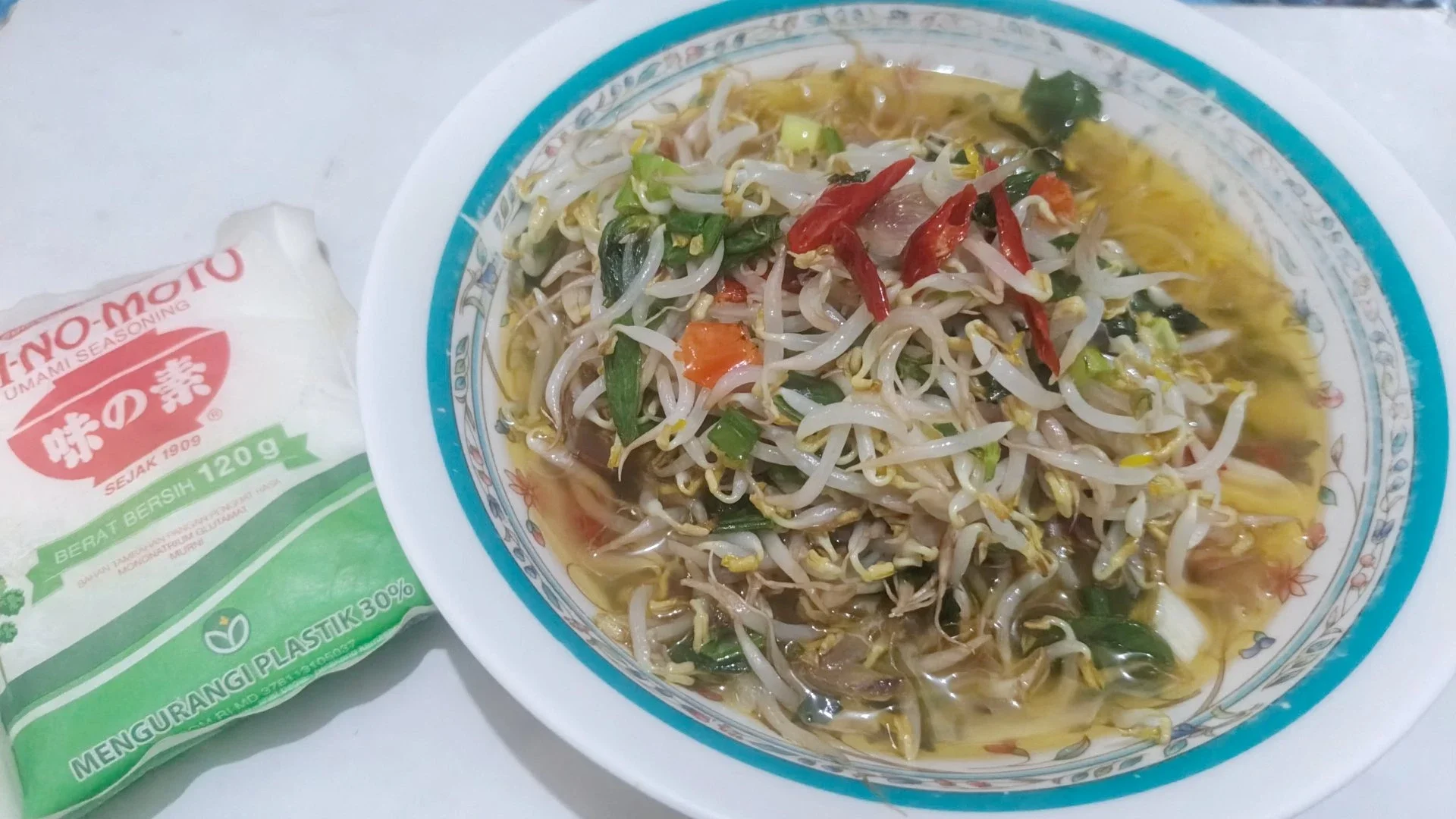 Tumis tauge ala ajinomoto 