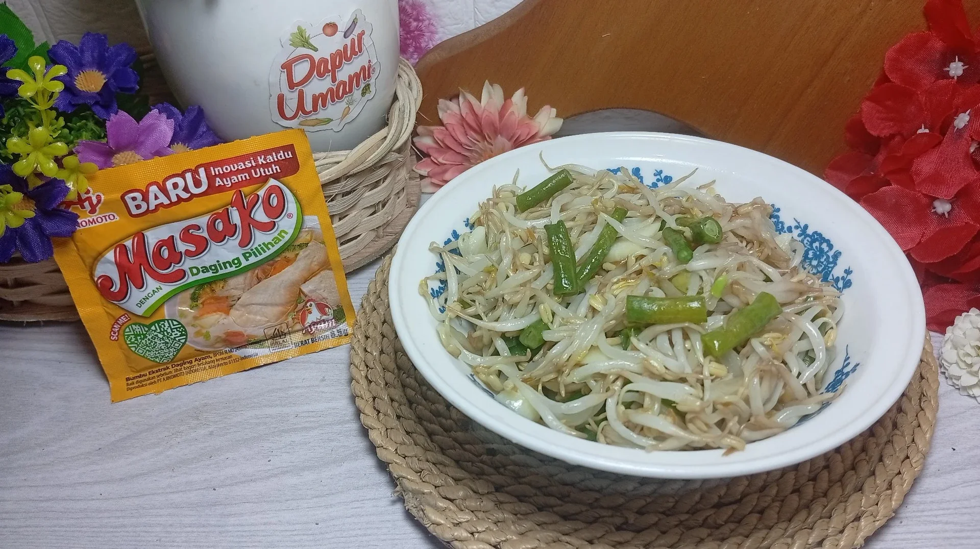 Tumis Tauge Kacang Panjang