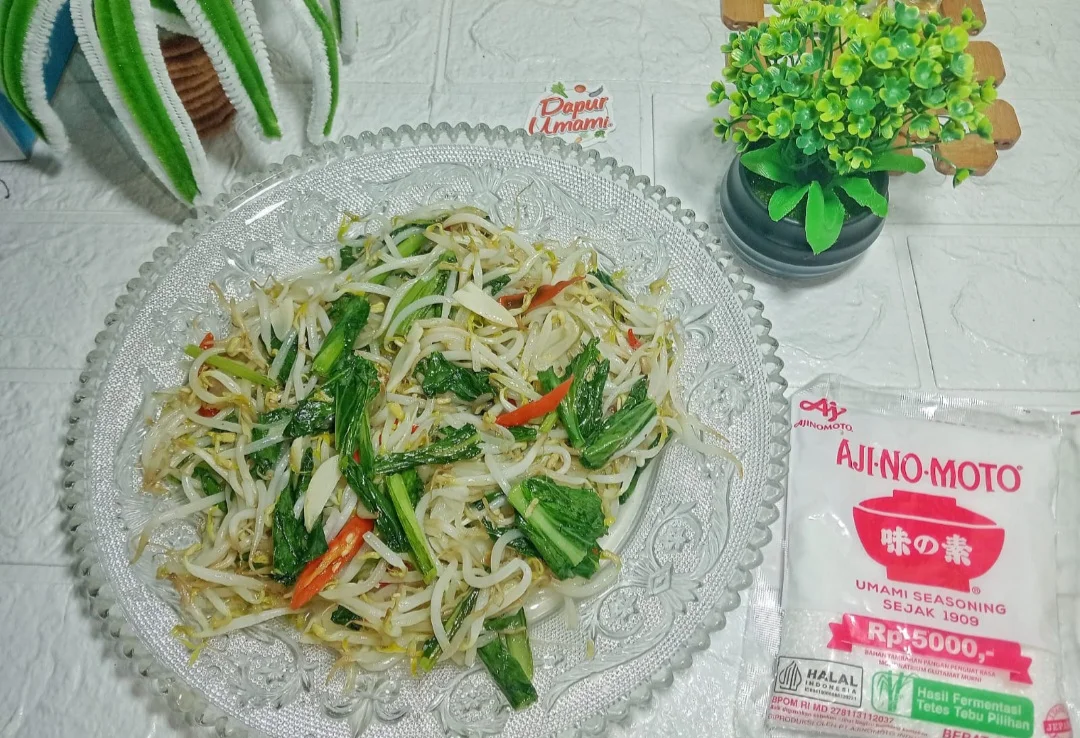 Tumis Tauge Sawi Hijau