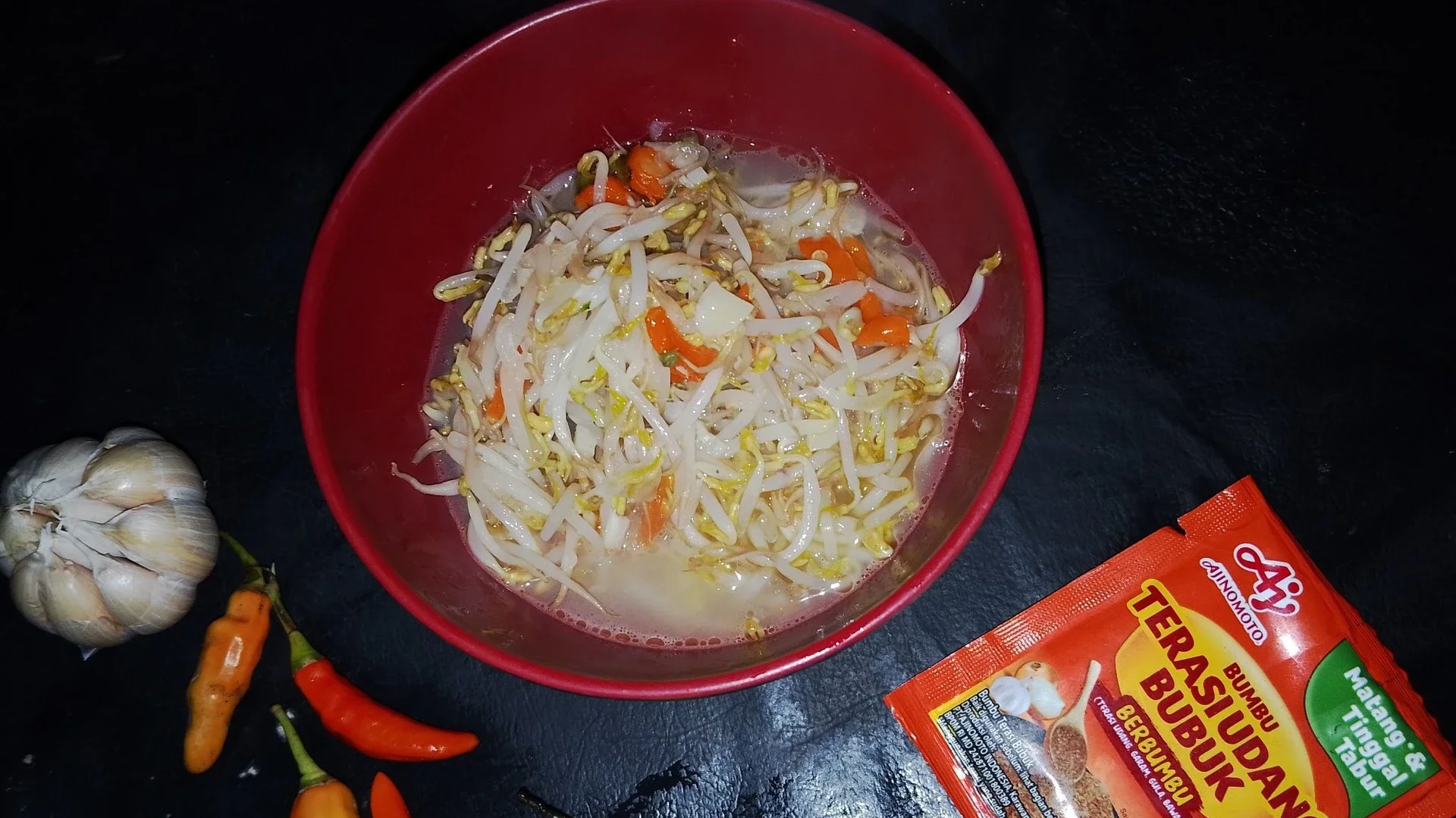 tumis tauge terasi