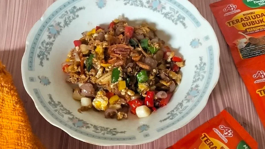 Tumis Telur Bawang