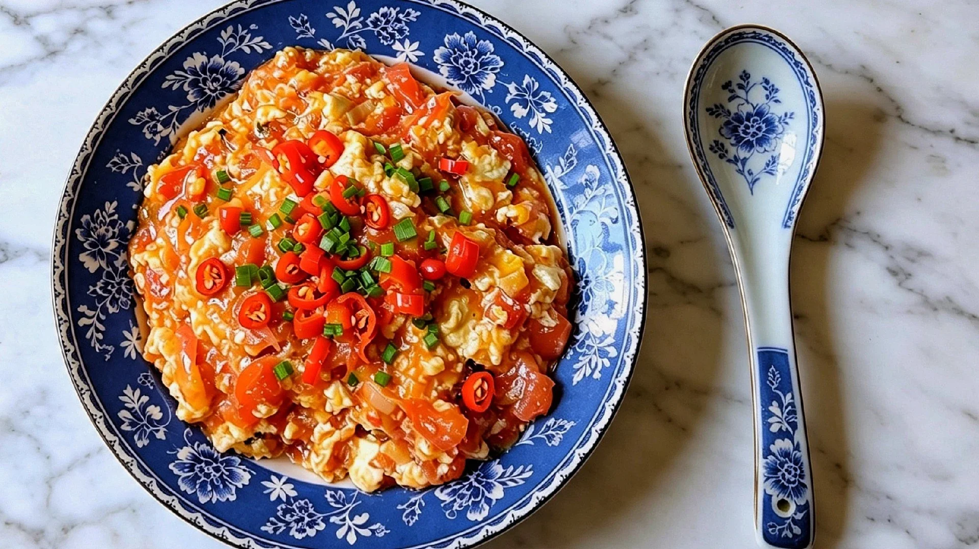 Tumis Telur Tahu Cina
