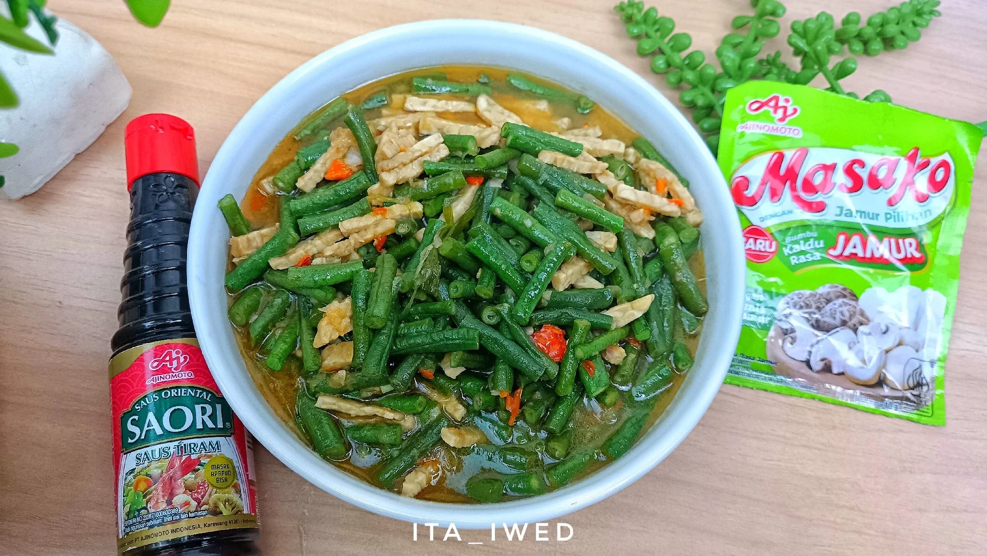 Tumis Tempe Kacang
