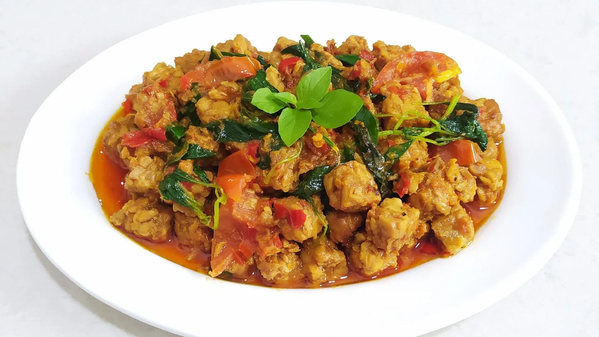 Tumis Tempe Kemangi
