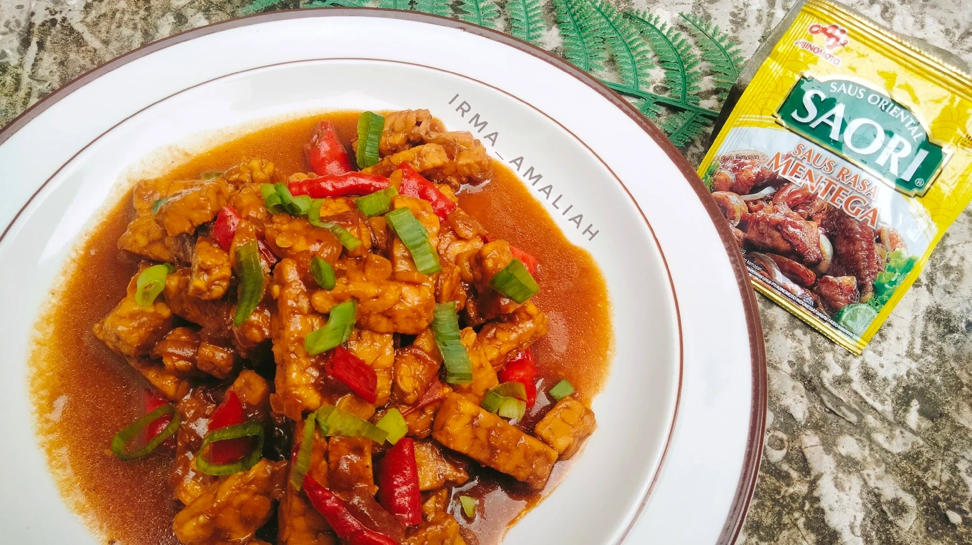 TUMIS TEMPE SAUS MENTEGA ala Saori®