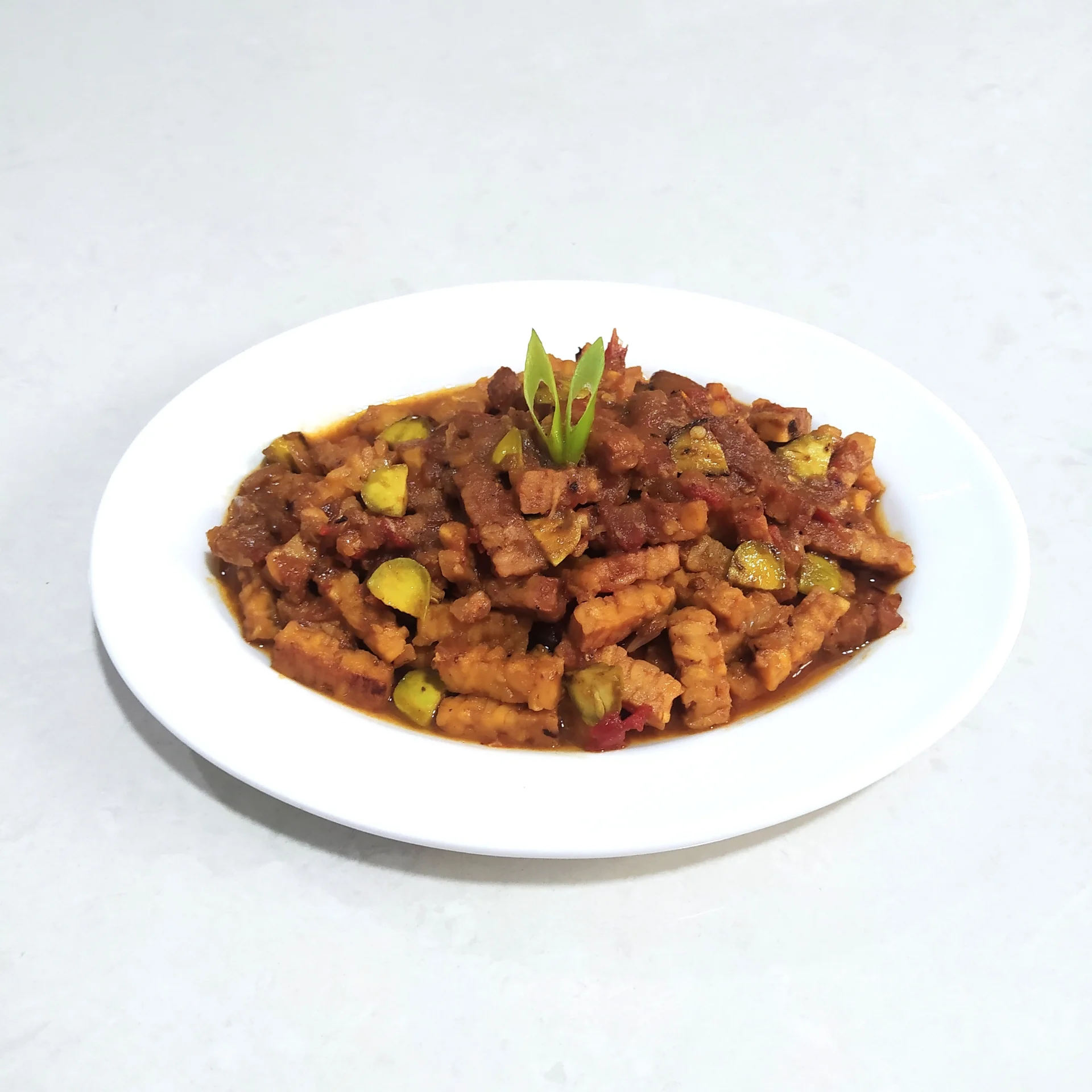 Tumis Tempe Pete Terasi #MasakanPenuhCinta