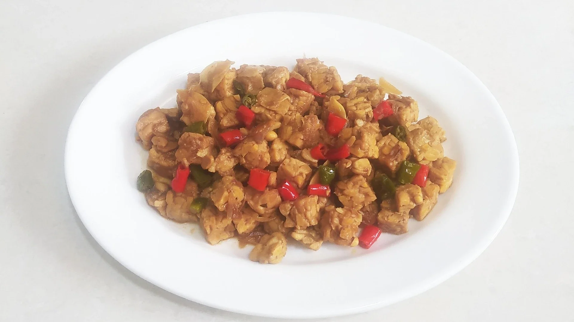 Tumis Tempe Tauco
