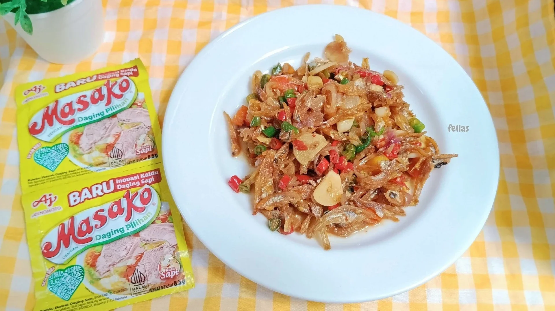 Tumis Teri Masako Ala Ibu (#MasakanPenuhCinta)