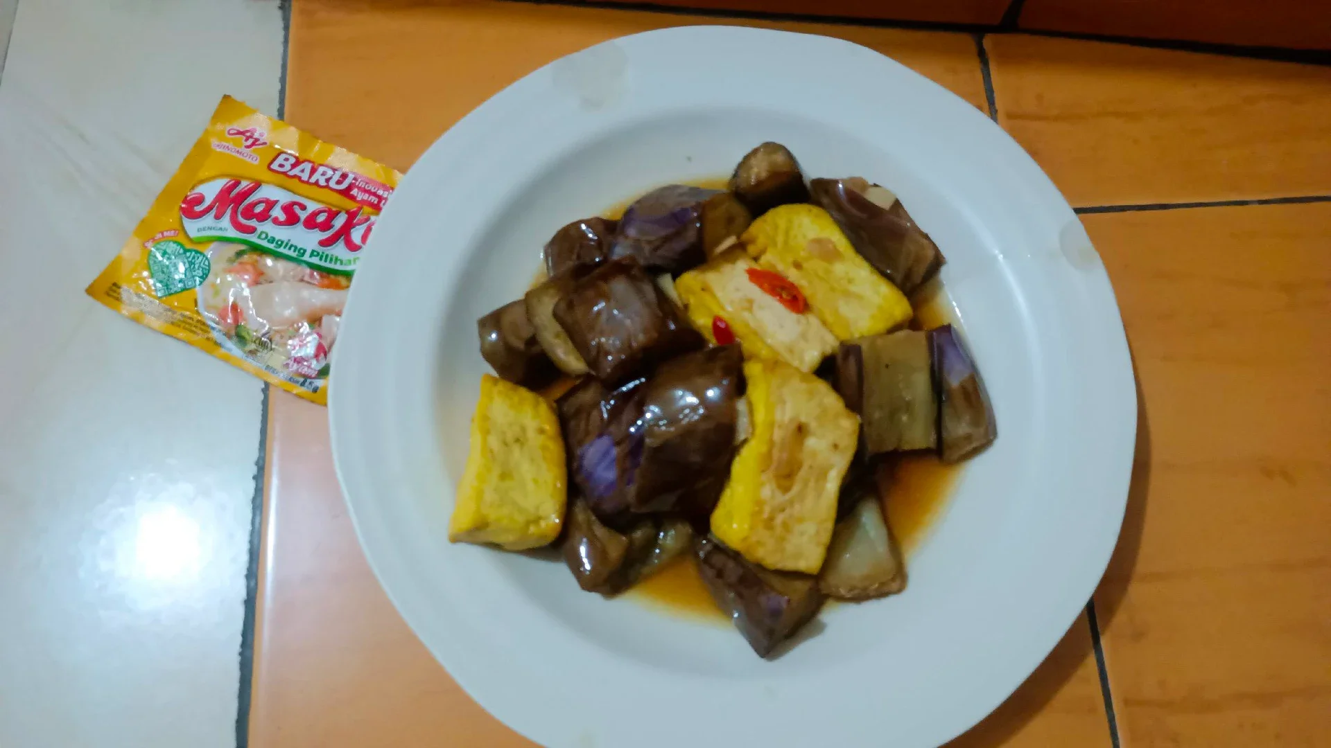 Tumis Terong Tahu