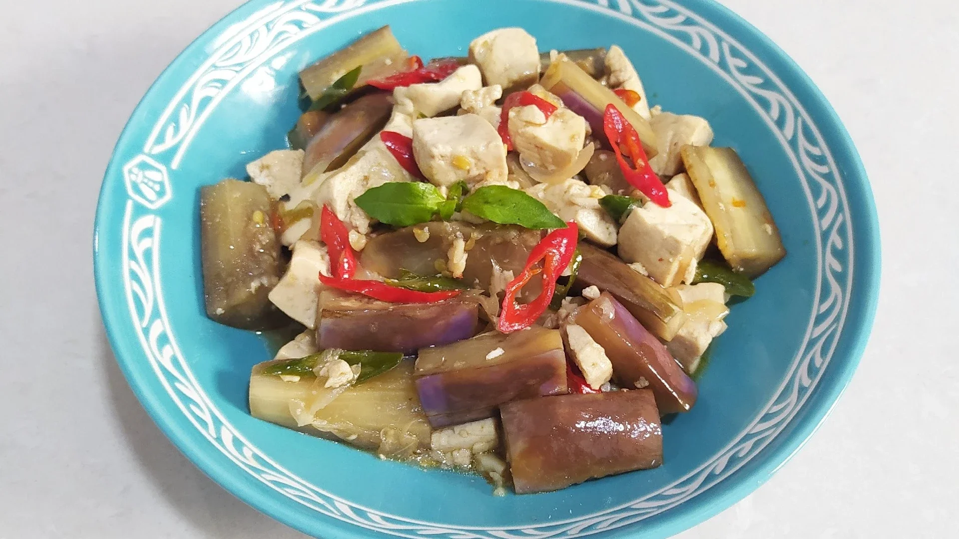 Tumis Terong Tahu