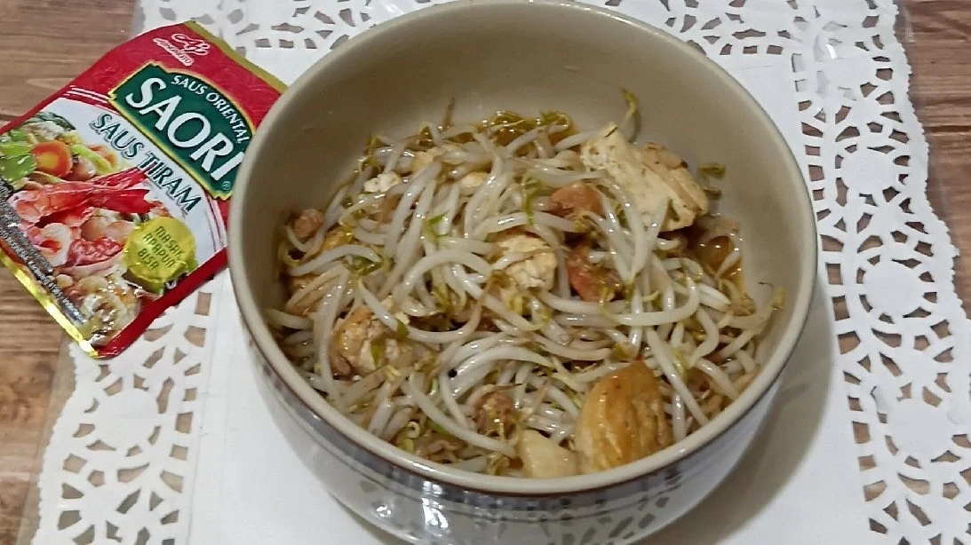 Tumis Toge Tahu ala Saori