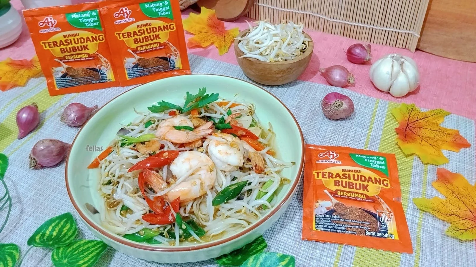 Tumis Toge Udang Terasi (#NikmatTanpaDrama #AjinomotoTerasiUdang)