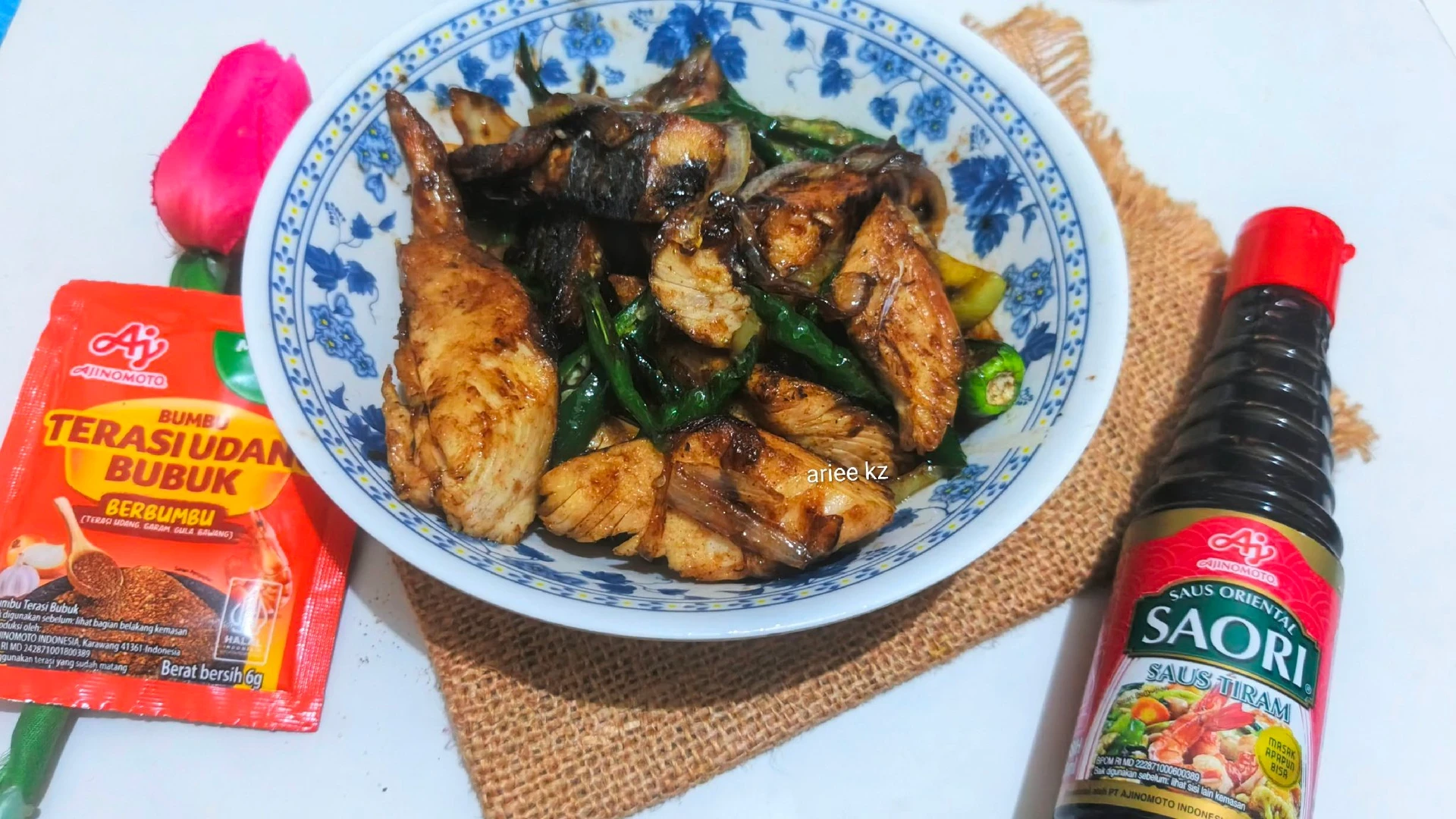 Tumis tongkol terasi #weeklymissionumamichi
