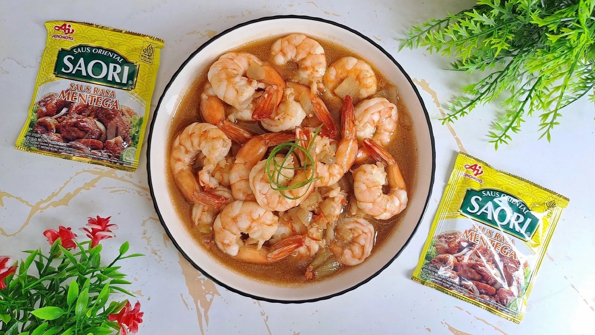 Tumis Udang Saus Mentega Ala Umamichi 