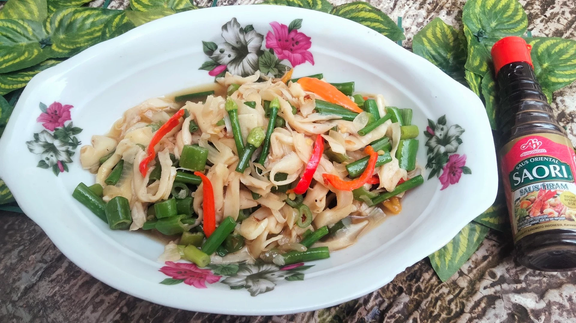 TUMIS ULATED JAMUR TIRAM ala Saori®