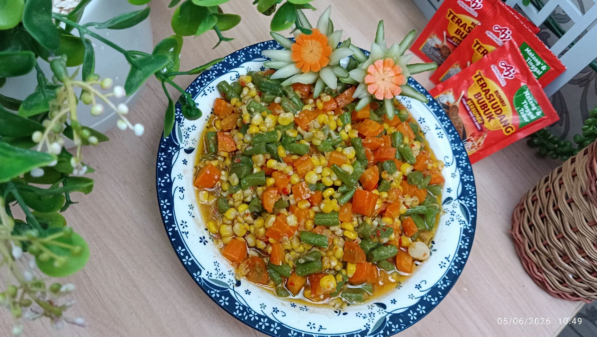 Tumis Wortel Bumbu Terasi