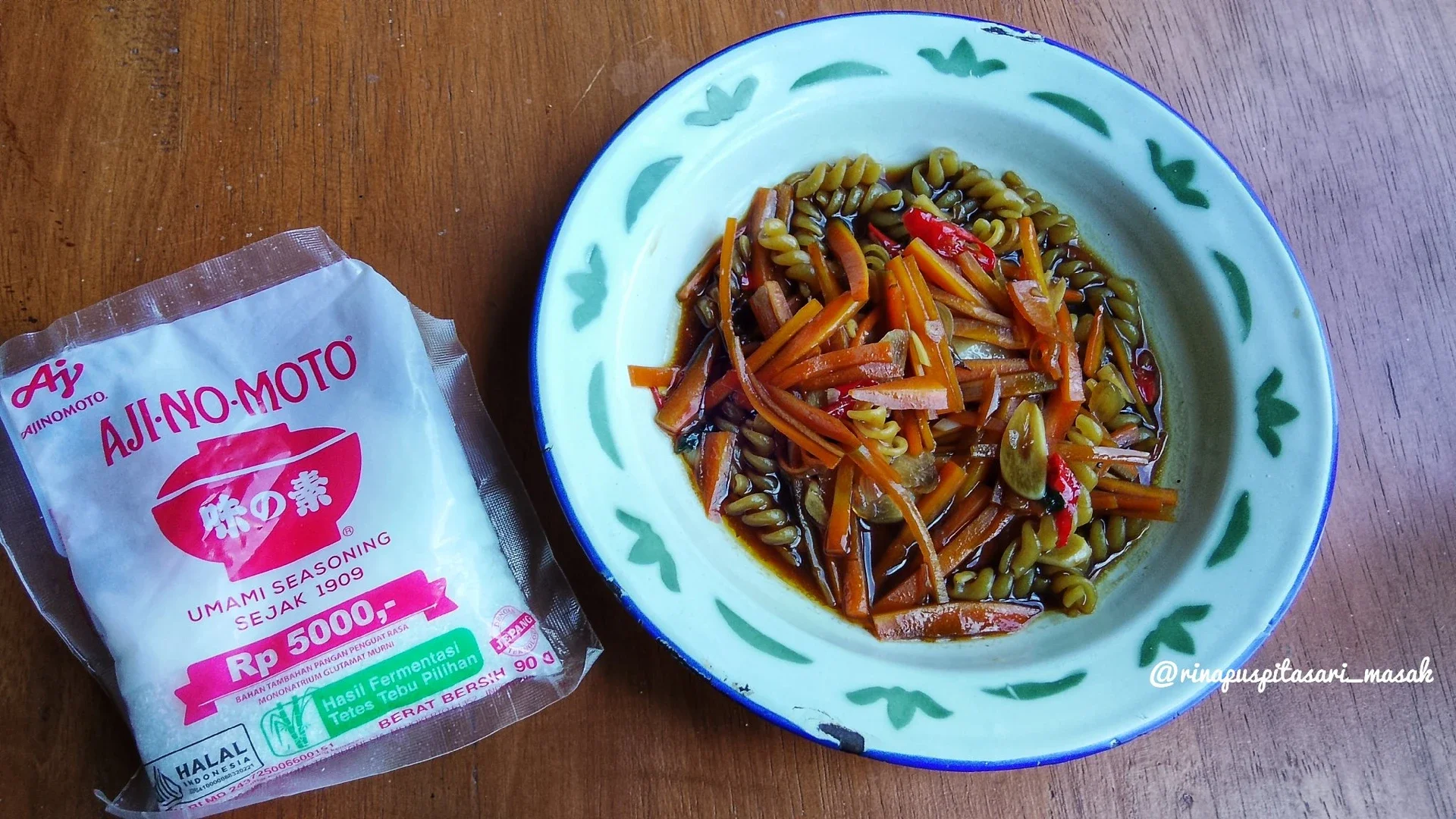 Tumis Wortel Makaroni ala AJI-NO-MOTO®