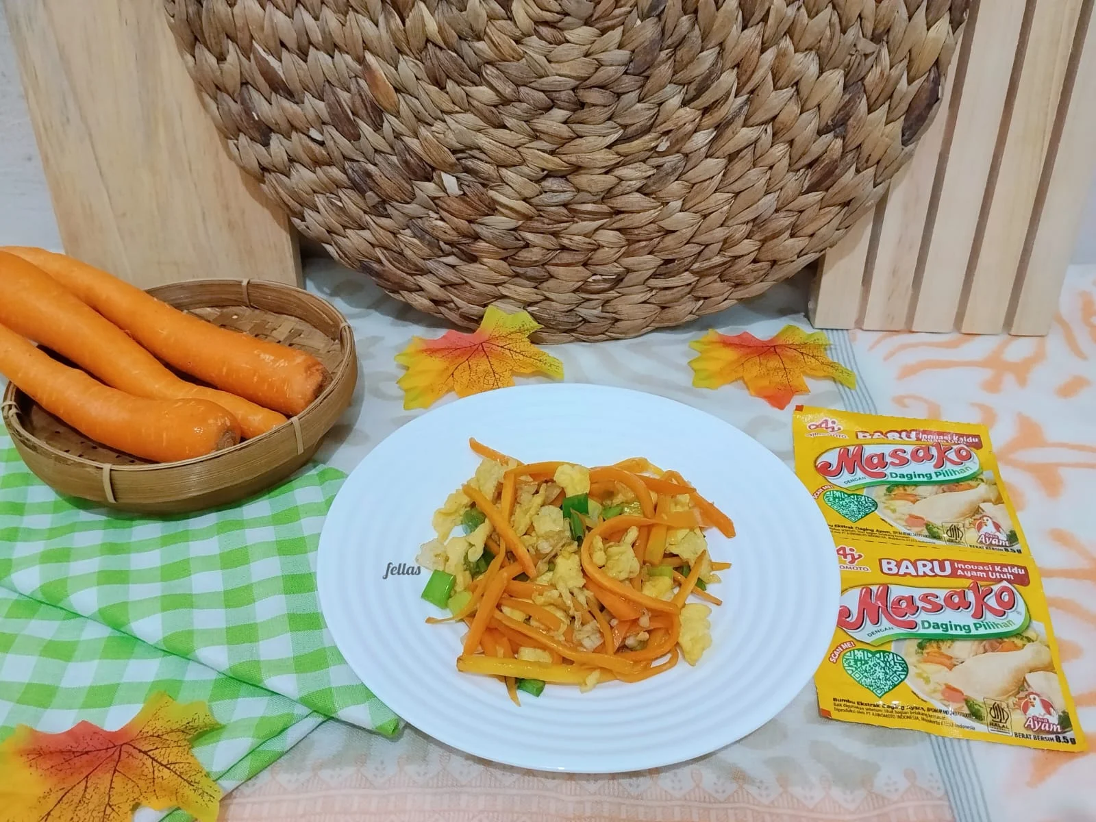 Tumis Wortel Telur Orak Arik (#WortelNaikLevel)