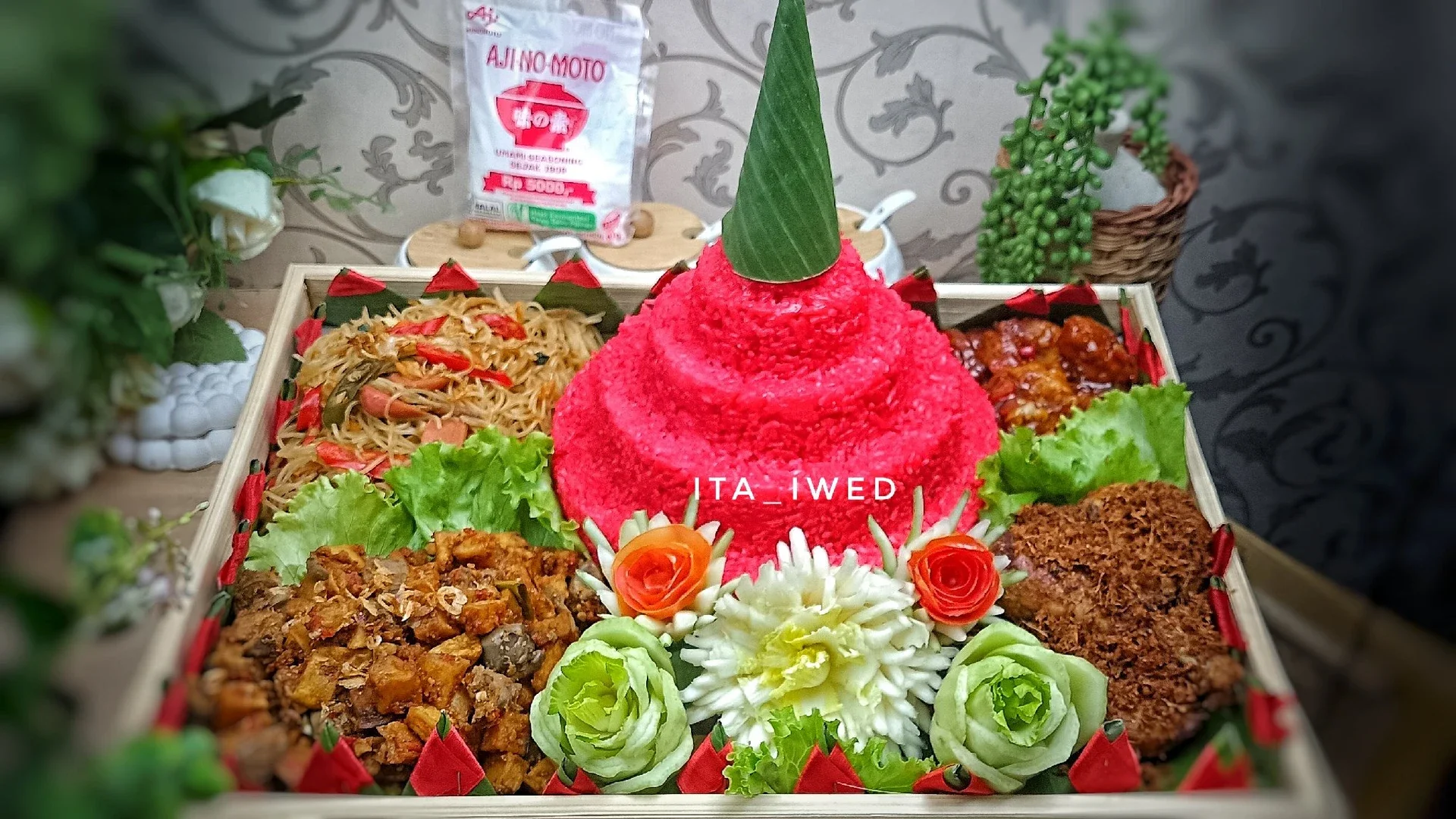 #PestaRasakemerdekan...Tumpeng Kemerdekaan ala ajinomoto